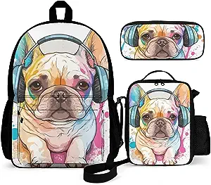 french bulldog backpack french bulldog school bag french bulldog school supplies
